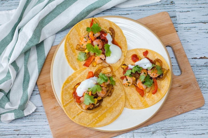 Indian-Inspired Cauliflower Tacos